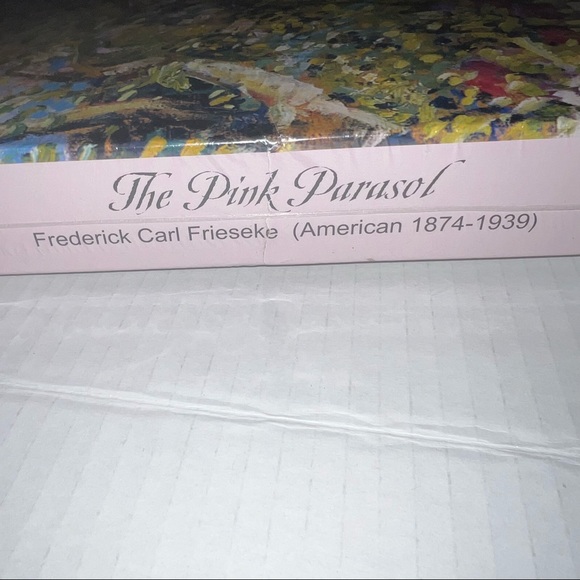 Laurel Ink Fine Art 500 Piece Jigsaw Puzzle: The Pink Parasol By Frederick Carl - Picture 5 of 8